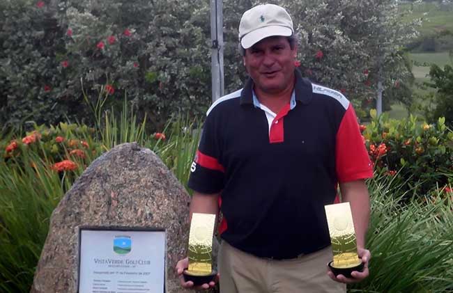 Ataíde: campeão individual e por equipes da segunda rodada do maior torneio de golfe do país