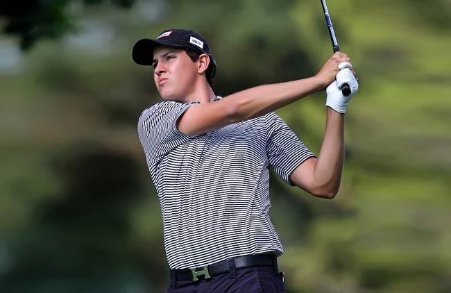 Becker: chance de vencer seu primeiro grande torneio internacional de golfe fora da NCAA