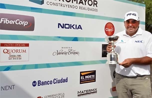 Cabrera: bicampeão de seu torneio de golfe beneficente, no playoff contra Carballo