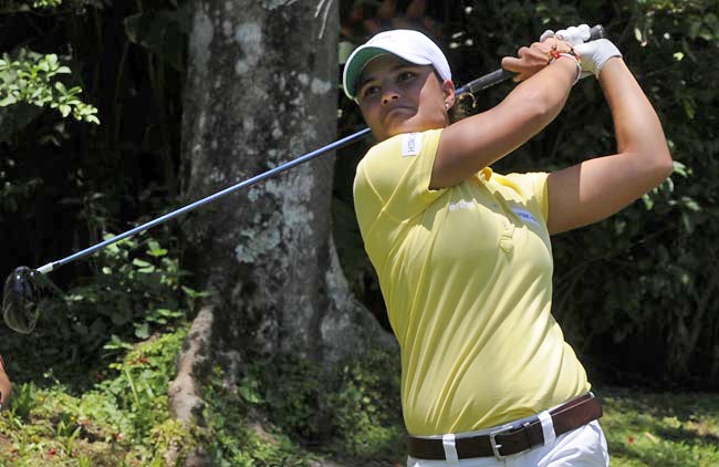 Clara: oitavo lugar após 36 buracos do golfe sulamericano e única do Brasil nos Top 10