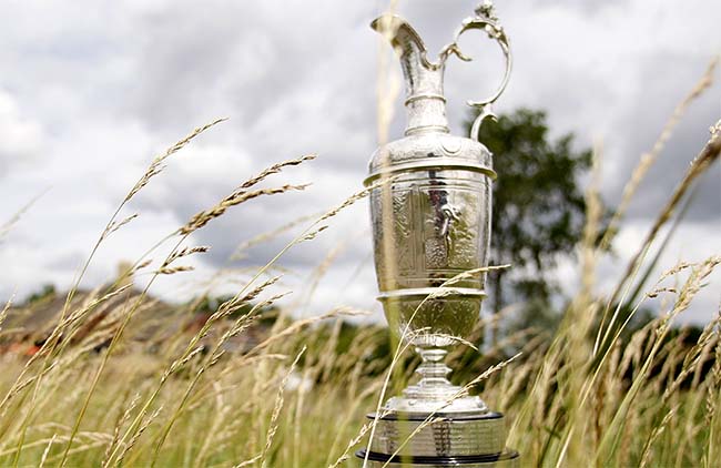 Claret Jug, troféu do British Open: mais distante dos golfistas brasileiros