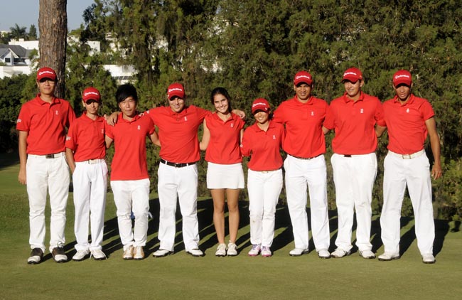 Equipe da Federação Paulista de Golfe: abrindo importante vantagem no primeiro dia no São Fernando