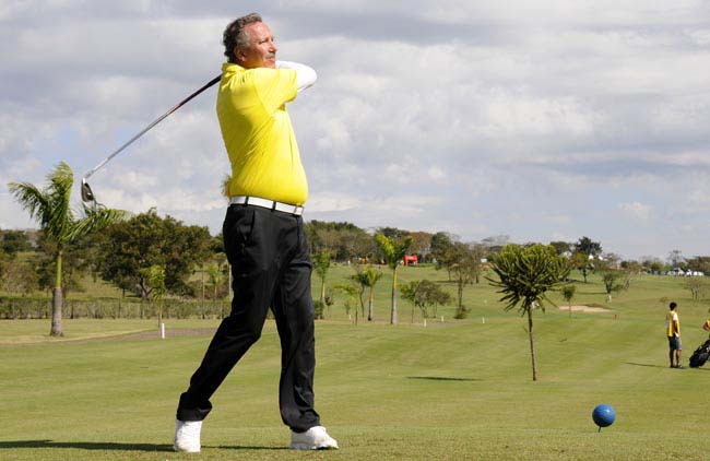 Wagner Martins, presidente da Embrase: maior patrocinador do golfe brasileiro, dentre e fora do campo