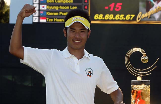 Matsuyama: primeiro estreante da história a ser número 1 do Tour Japonês de golfe