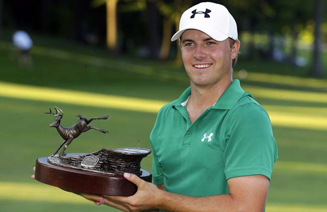 Spieth: vitória para garantir vaga em dois majors do golfe profissional: o British Open 2013 e o Masters 2014