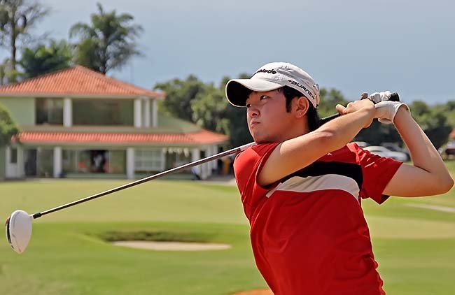 Kitahara: lidernado mais um torneio antes de ir jogar golfe e estudar na Universidade de São Francisco