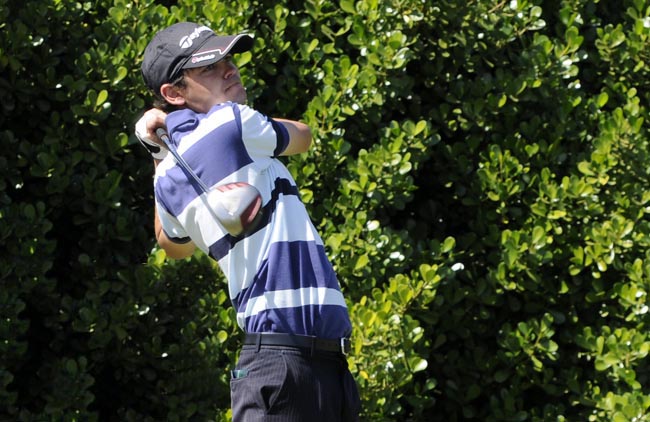 Lorenzo: liderando a categoria profissional de um dos mais tradicionais torneios de golfe do interior