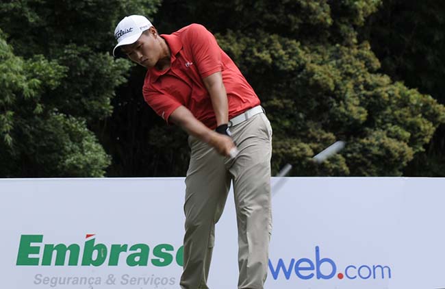 Lucas: três torneios para ganhar cinco posições no ranking e jogar golfe no Web.com Tour em 2014