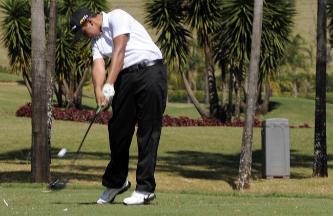 Negrini: um dos três golfistas do Damha Golf Club cotados para vencer em suas categorias no DF