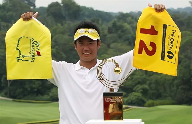 Matsuyama: estreante profissional já é veterano nos majors do golfe, com dois Top 10s