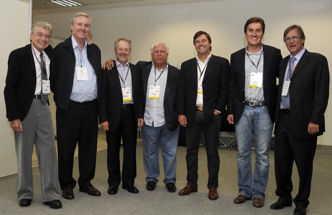 Palestras golfe, com Nico Rossini, Klaus Behrens, Paulo Pacheco, Alvaro Almeida, Carlos Gonzalez, Andre Egoroff e Giulio Rossi