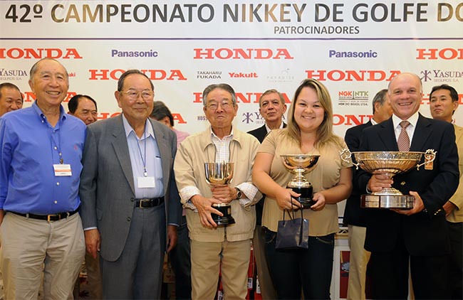 Premiação do Nikkey do Brasil de 2012: golfe servindo para integrar a comunidade nipônica no país