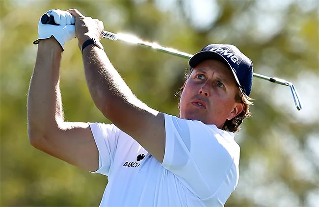 MIckelson: em busca do segundo título da temporada de golfe do PGA Tour