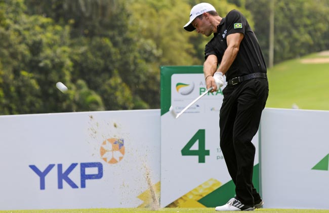 Rocha: melhor brasileiro do Aberto de Golfe do Brasil, no Gávea, jogará seu maior torneio da temporada