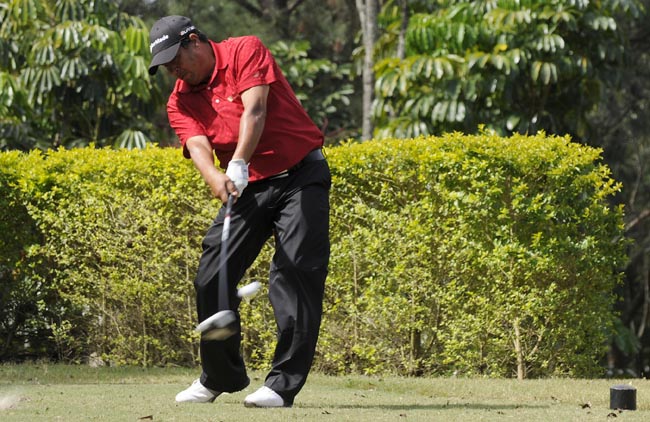 Ruberlei: campeão da etapa do Joinville do Mini Tour Profissional de Golfe 