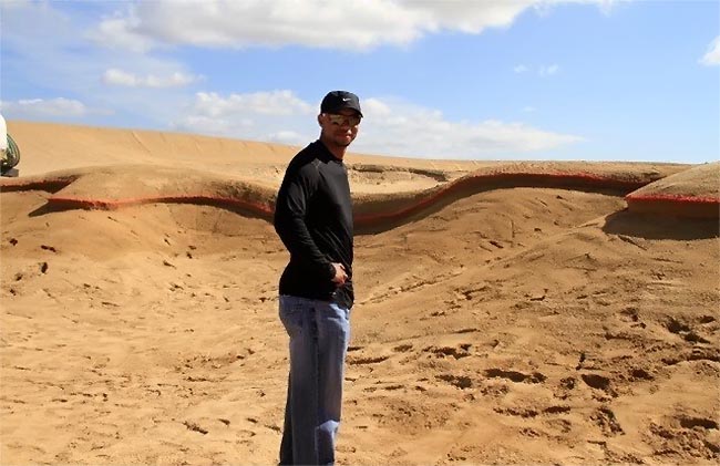 Tiger sobre o que será o primeiro campo de golfe com sua assinatura: 