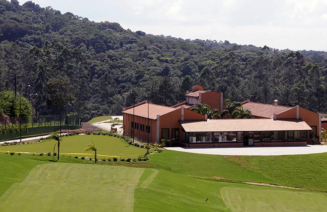 Vila da Mata: sede, green de treino e parte do driving range: novo campo de golfe com condomínio a pouco mais de meia hora de São Paulo 