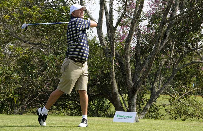 Wagner Martins, presidente da Embrase: ninguém patrocina tantos eventos de golfe, sobretudo os beneficentes, como a empresa referência em segurança e serviços