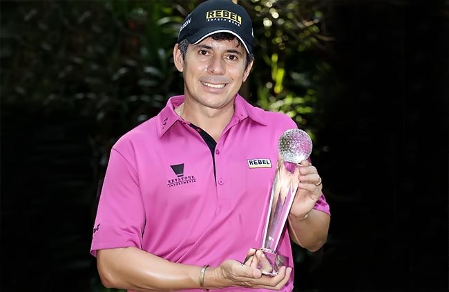 Adilson: melhor colocação de um brasileiro na história do ranking mundial de golfe