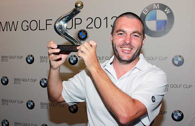 Shooter: um dos primeiros classificados para a final brasileira do circuito mundial de golfe da BMW