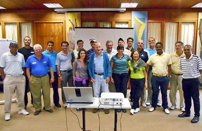 Curso de Raters, no Clube de Campo: necessidade urgente de reavaliar dificuldades dos campos de golfe