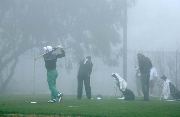 Neblina impede jogo de golfe do PGA Tour: final pode ficar para segunda