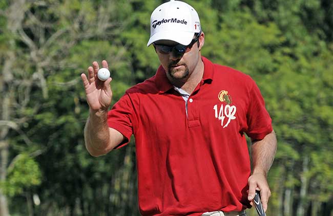 Gasnier: perto de passar o terceiro corte na temporada de golfe de 2013 do PGA Tour LA