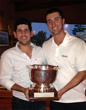 Golfe brasileiro faz bonito em forte torneio da Argentina