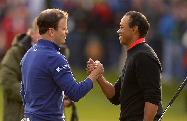 Zach e Tiger: virada histórica no último torneio de golfe do ano do PGA Tour