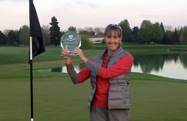 Melinda MacFarlane: vitória na França abrindo nova fase da carreira, como preparadora física de golfe