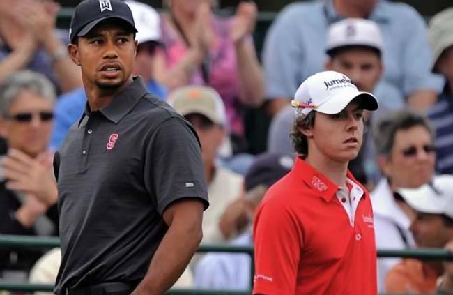 Tiger: à frente do McIlroy, pelo critéiro subjetivo da SI. Nos números oficiais, Rory ainda é nº 1