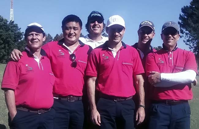 Equipe de golfe de Bauru: classificada para os jogos finais, com a vantagem de decidir o título em casa