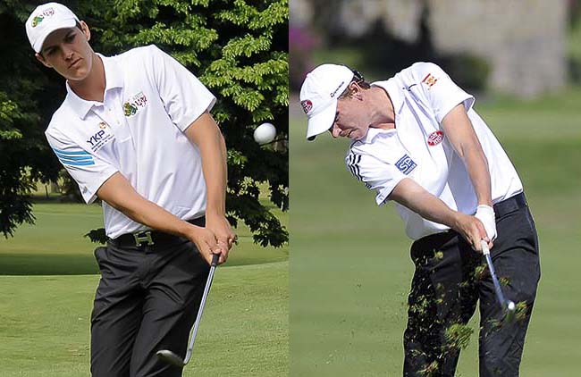 Becker e Navarro: nove birdies na rodada de abertura do mais novo torneio de golfe do PGA Tour LA