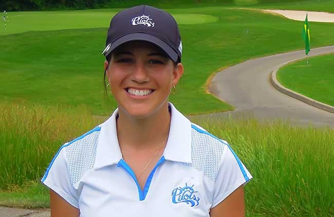 Geandra: destaque do golfe brasileiro fazendo bonito nos EUA pelo segundo ano consecutivo