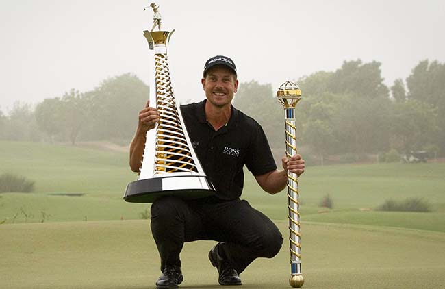 Stenson: pelo segundo ano consecutivo, sueco vence torneio de golfe que encerra o Tour Europeu