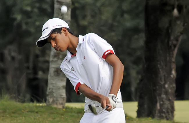 Herik: escalada para ser o brasileiro mais bem colocado no ranking mundial amador de golfe