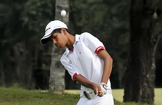 Herik, o Galo Cinza, enfrenta chileno em seu terreno em busca de título de golfe inédito para o juvenil