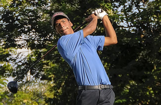  Herik: conquistando seu segundo título nacional aos 17 anos para ser o número 3 do golfe do  Brasil