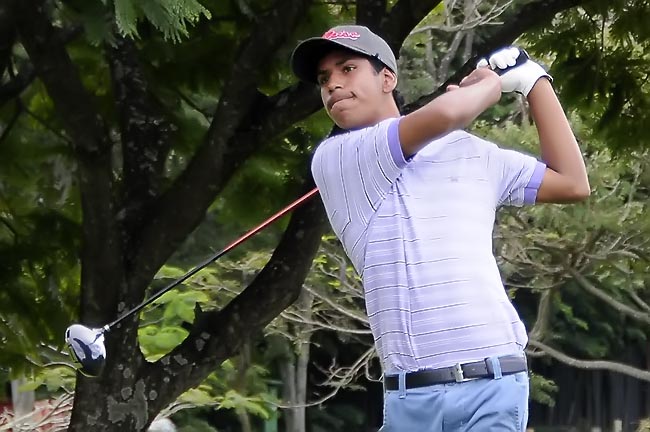 Herik Machado, juvenil revelação do golfe brasileiro