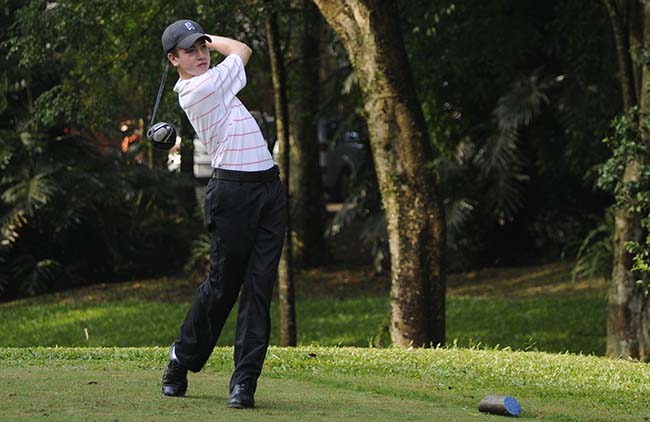 Homero: dando o segundo título do Tour Juvenil de Golfe de 2014 à família Toledo, do Paraná