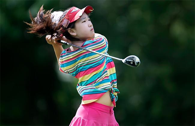 Mais um recorde de idade batido no golfe mundial, desta vez por uma menina de 11 anos!