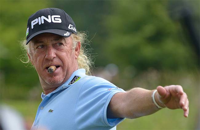 Jimenez: vencendo entre os veteranos, mas mais competitivo do que nunca no circuito regular de golfe