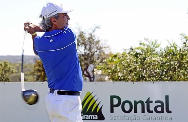 Paulo Henrique Costa: líder do Aberto de golfe do Mato Grosso do Sul após o primeiro dia