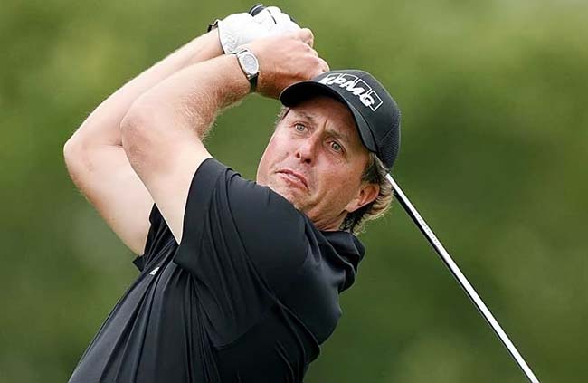 Mickelson: voltando a campo para seu último torneio de golfe antes do Masters