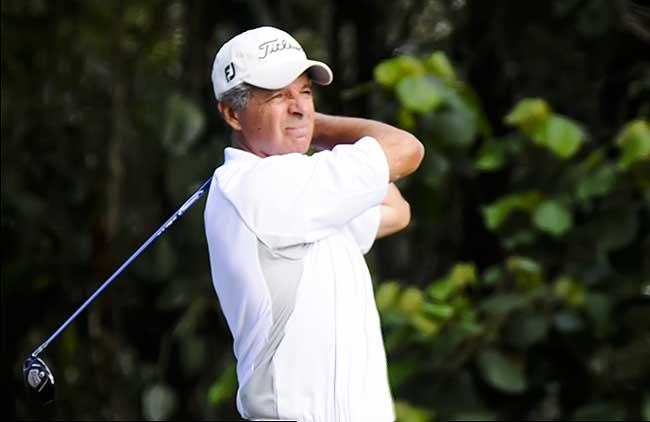 Gomez: liderança isolada para tentar vencer segundo torneio do ranking nacional de golfe em junho