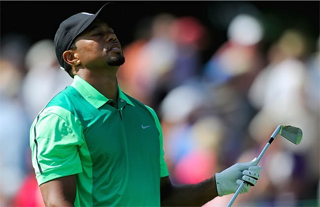 Tiger: volta ao golfe difícil, mas dentro do que ele esperava, sobretudo por bater bem na bola