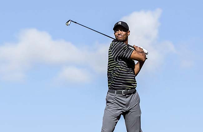 Tiger: swing de golfe com bons resultados, mas jogo curto tendo ainda muito o que trabalhar