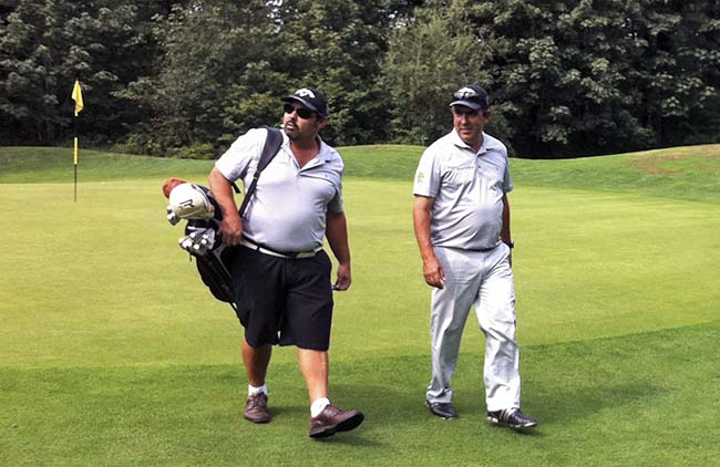 Tonico e Luis Menezes nos EUA: maratona de golfe para entrar no mais exclusivo circuito sênior do mundo