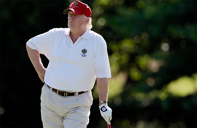 Trump: um PGA Championship. garantido, um British Open na manga e um US Open em negociação