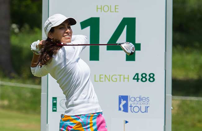 Victoria Lovelady: tentando recolocar o Brasil no circuito feminino mundial de golfe, em 2015